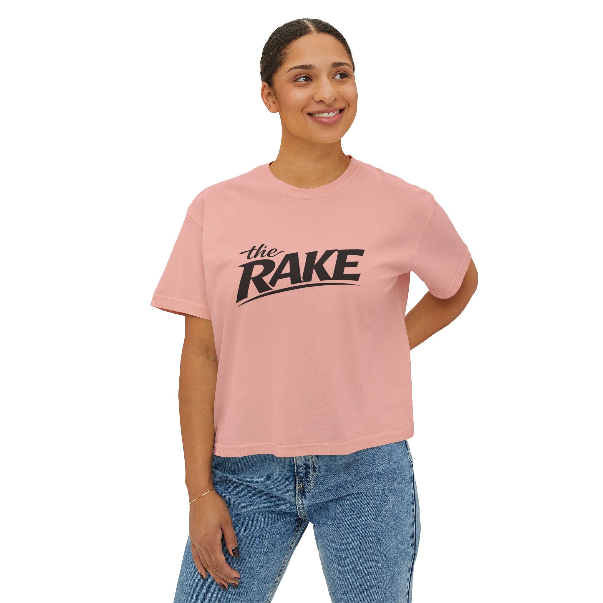 The Rake Motivational Crop Top - T-Shirt