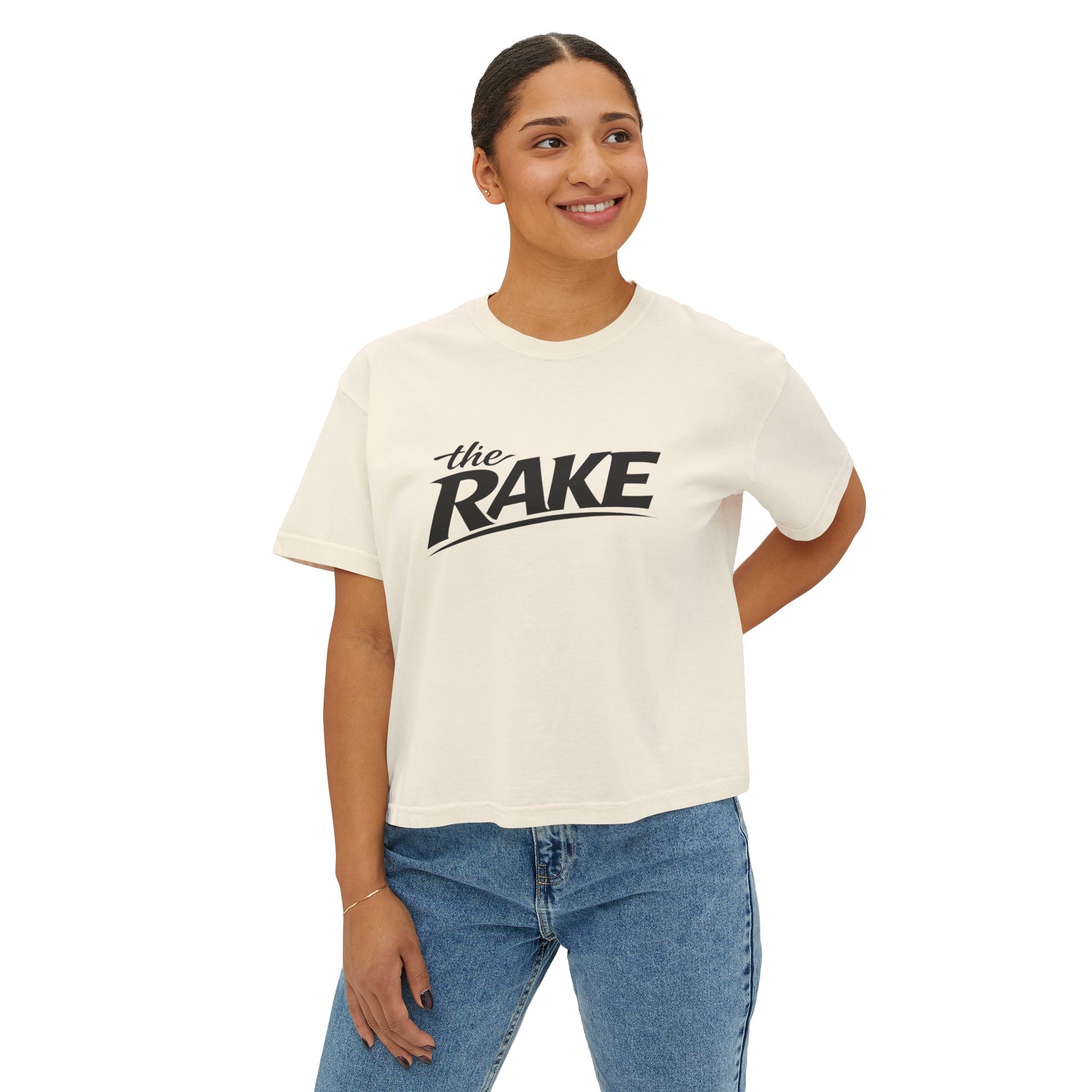 The Rake Motivational Crop Top - T-Shirt