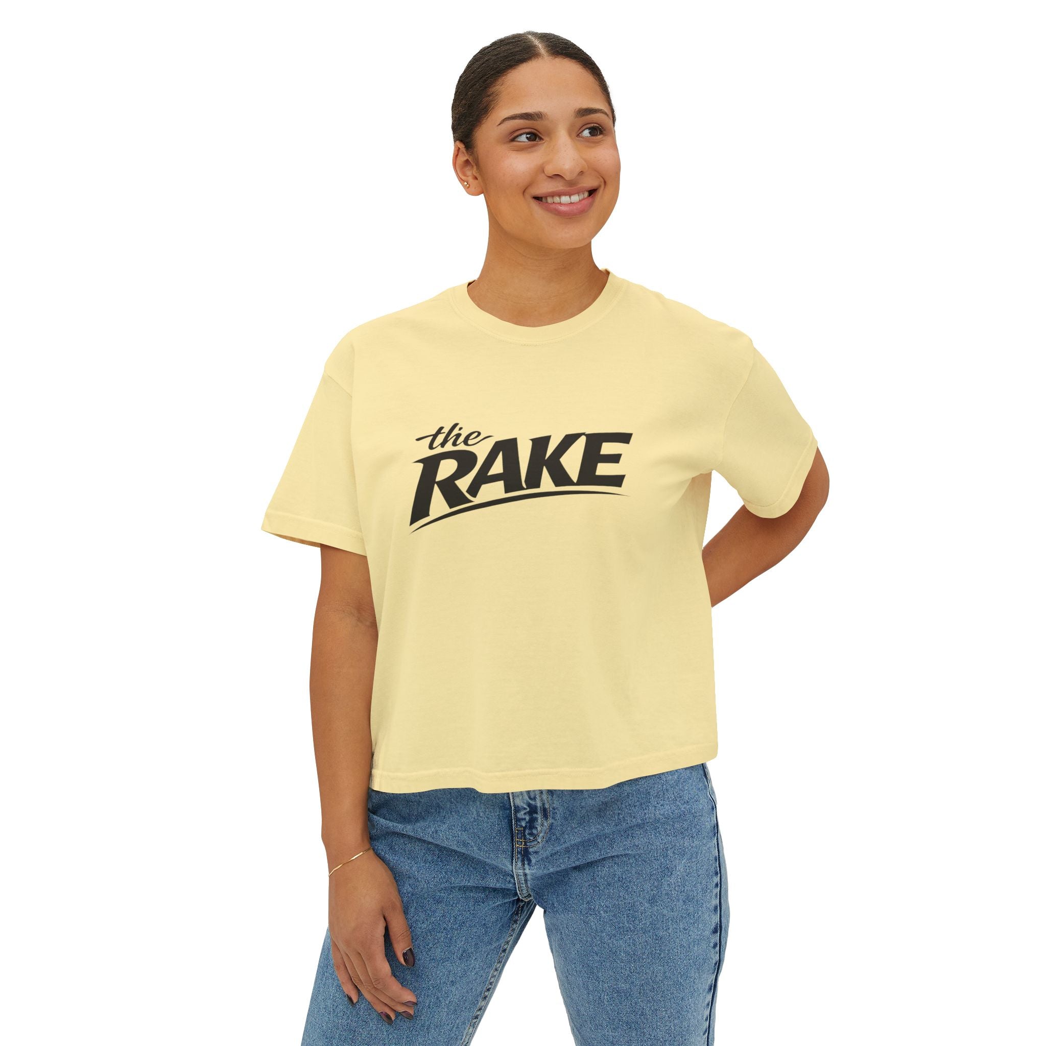 The Rake Motivational Crop Top - T-Shirt
