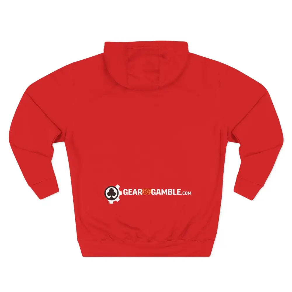 Big Rake Logo Fleece Hoodie, ’The Rake’ Garden Tool Graphic Pullover - Hoodie