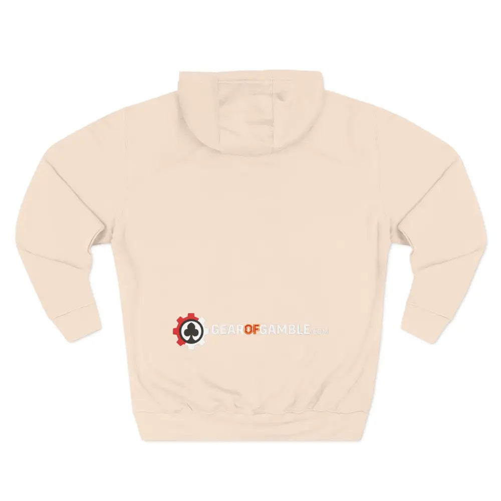 Big Rake Logo Fleece Hoodie, ’The Rake’ Garden Tool Graphic Pullover - Hoodie