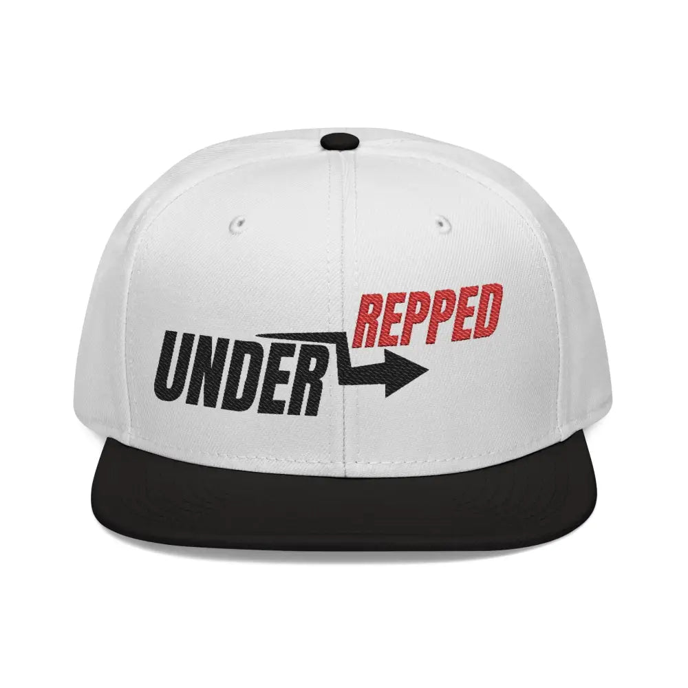 UnderRepped Arrow Snapback - One size / Black/White/White - Hats