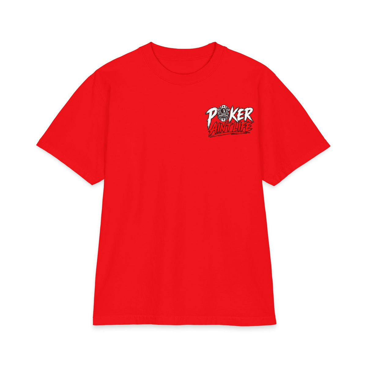 Unisex Max Heavyweight Short Sleeve - S / Red - T-Shirt