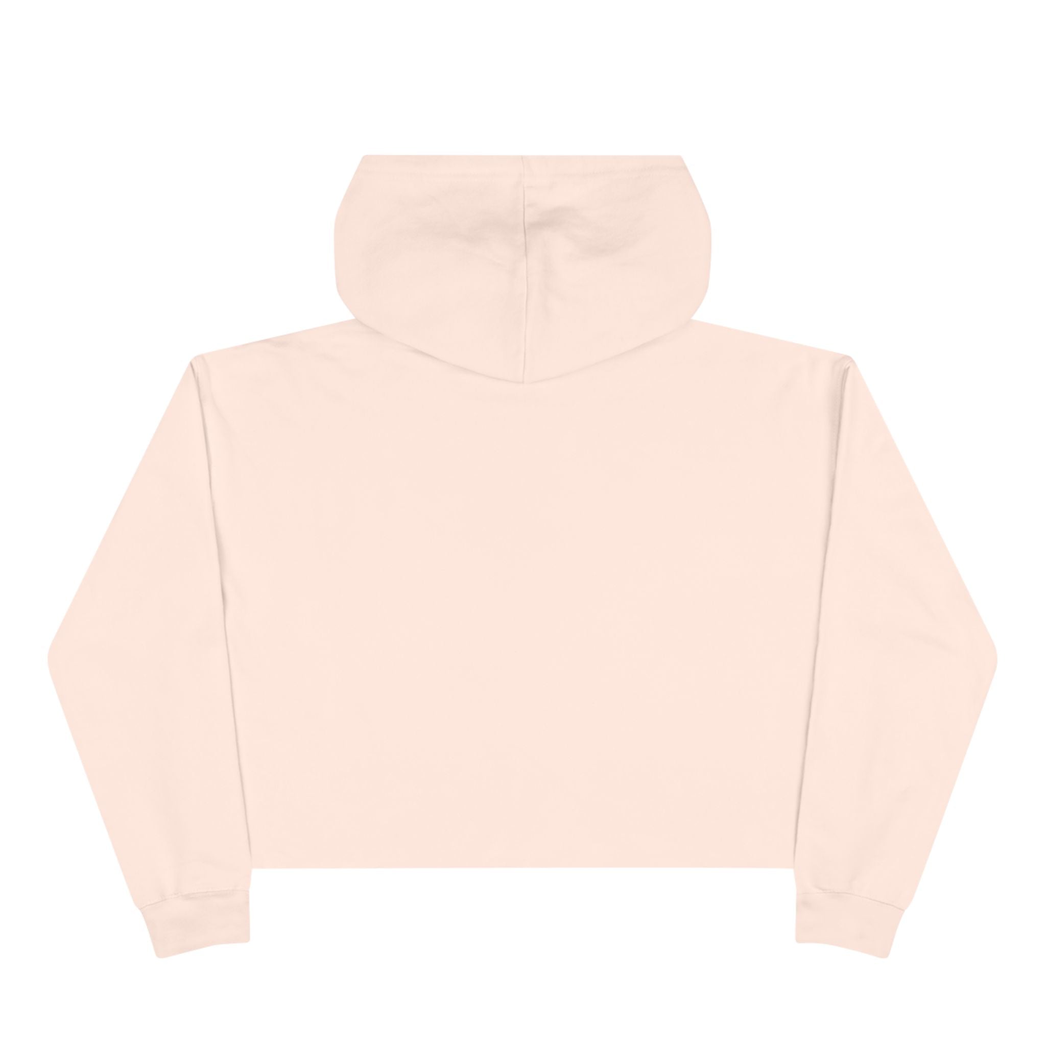 Women’s Gamble’ Cropped Black Hoodie with Card & Dice Logo - Hoodie