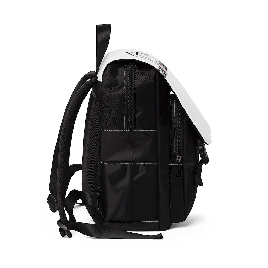Black poker backpack made from durable Oxford canvas, featuring multiple compartments for poker accessories. Includes padded straps, secure zippers, and a sleek design, perfect for poker enthusiasts.