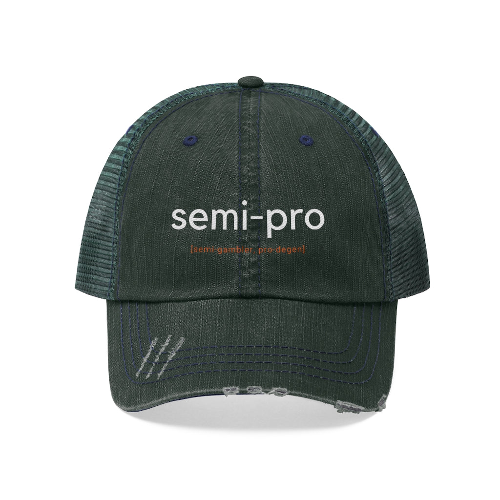 Poker Hats Semi Pro Degen