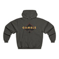 Black  poker hoodie featuring the iconic Gamble Drip logo. Made from a soft cotton-polyester blend.